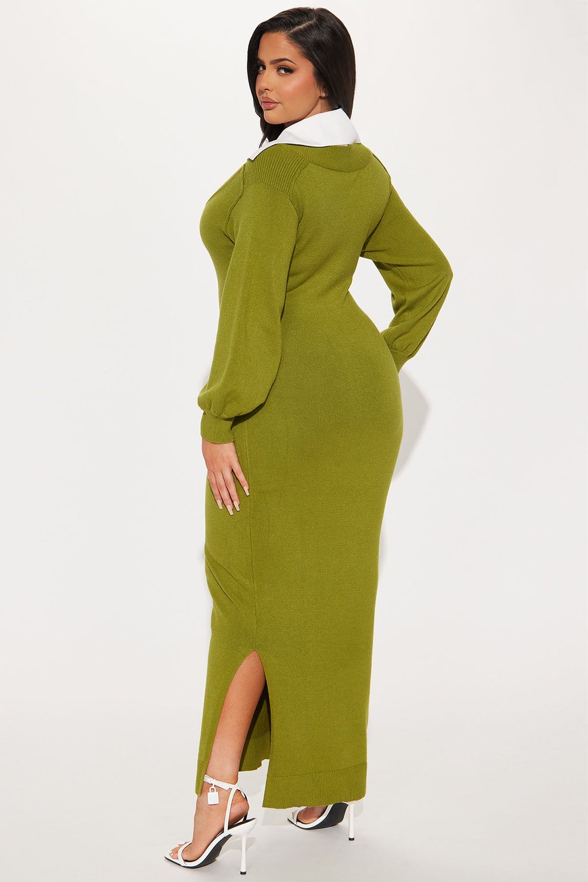 Waverly Collared Sweater Dress
