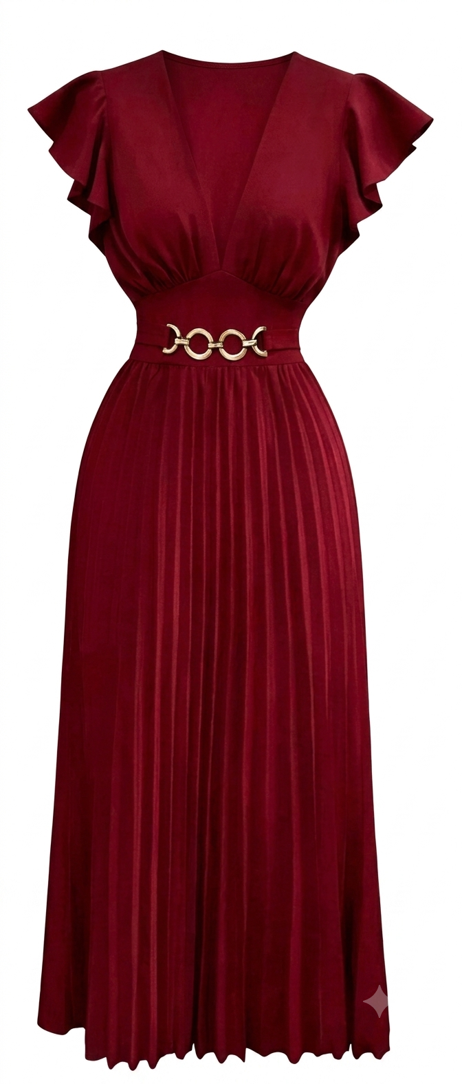 Riri Ruffle Edge Dress