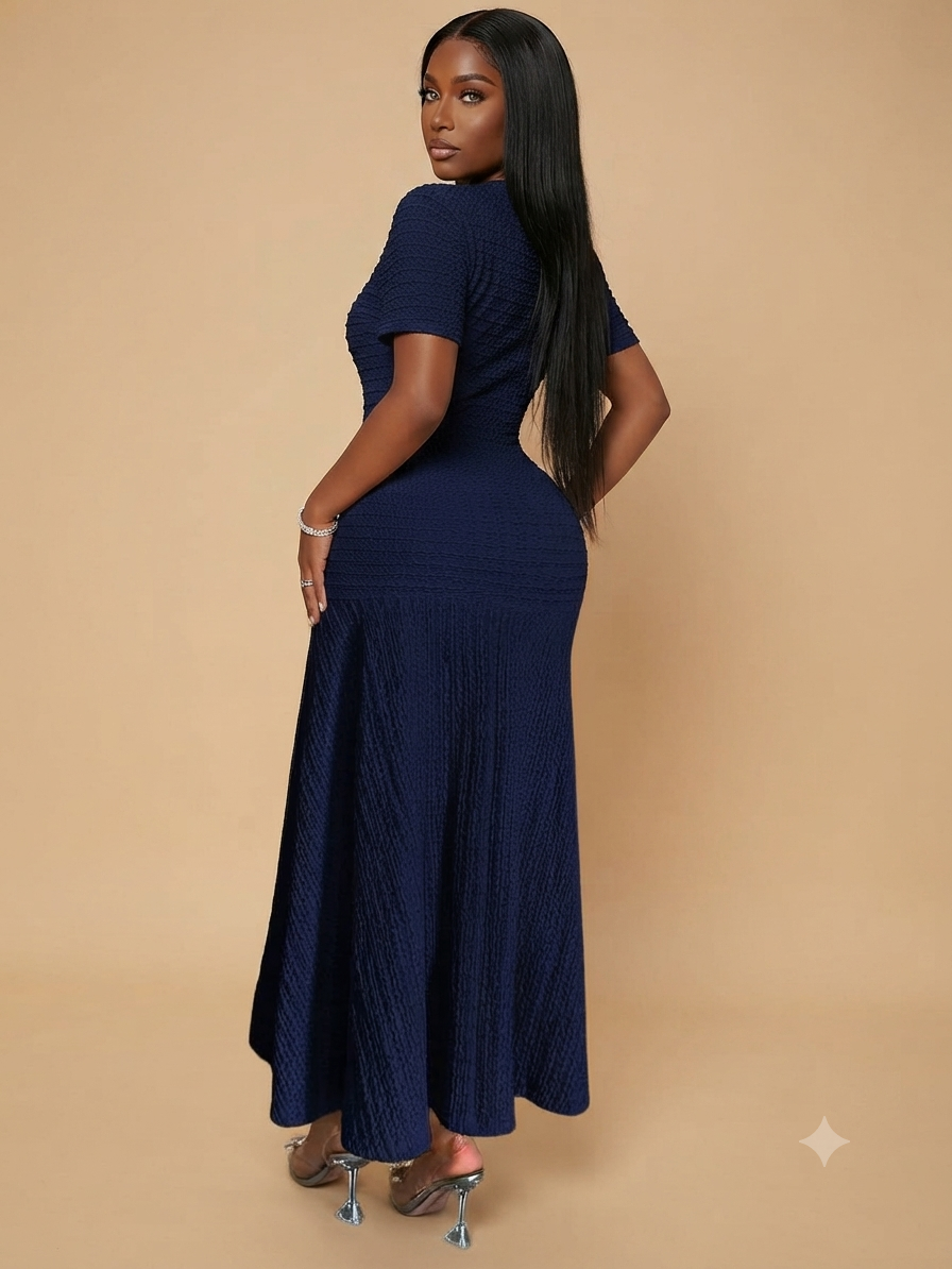 Azeen Short-Sleeve Dress