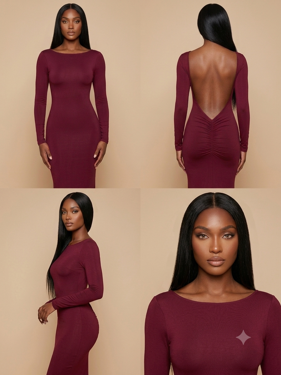 Sufana Backless Dress