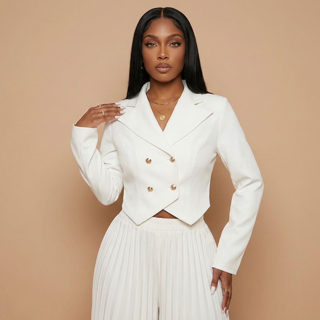 Charlotte Pleated Pant Set
