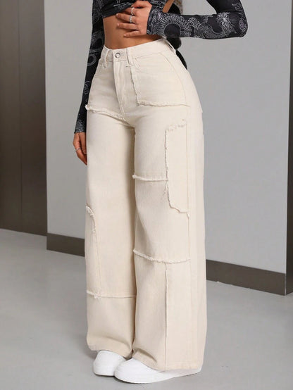 Isolide Wide Leg Jeans (SLIM)