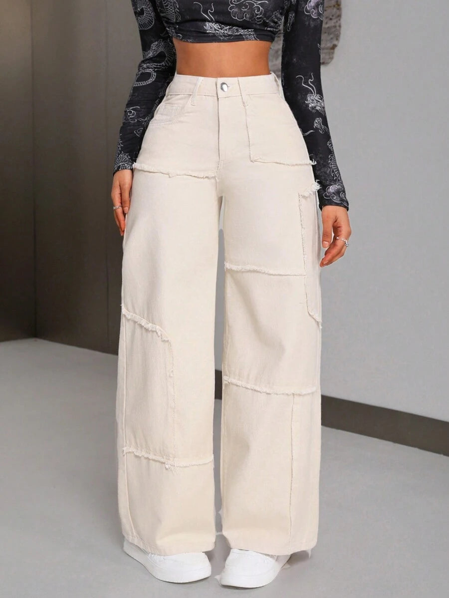 Isolide Wide Leg Jeans (SLIM)