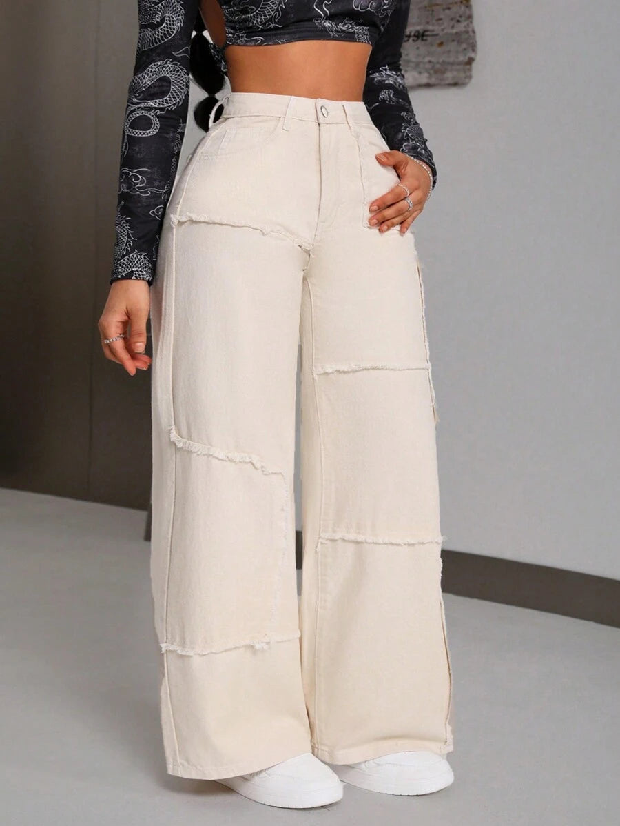 Isolide Wide Leg Jeans (SLIM)