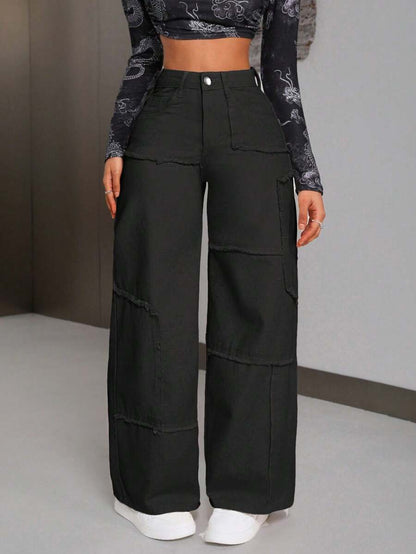 Isolide Wide Leg Jeans (SLIM)