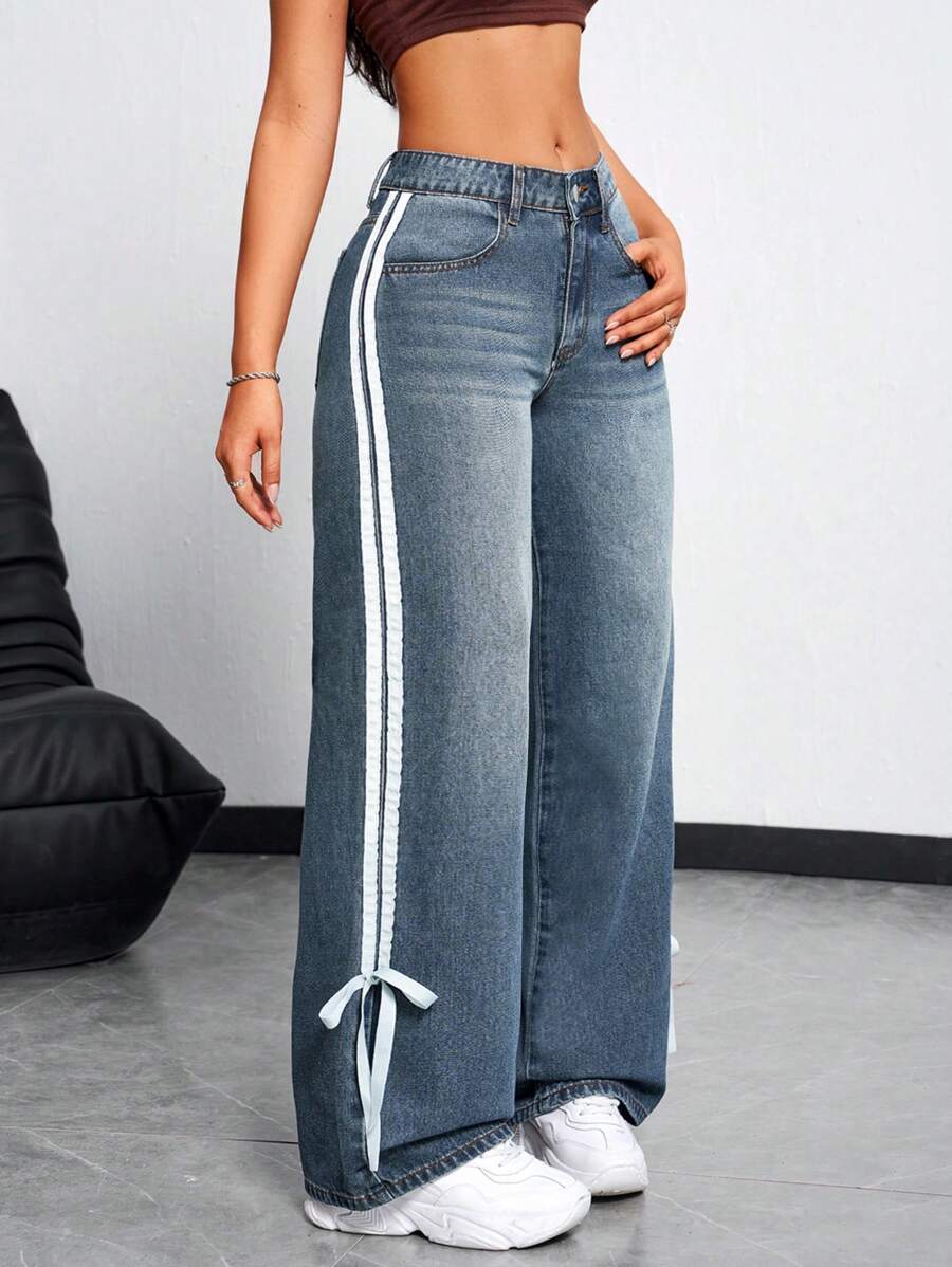 Jumaa Stripe Jeans