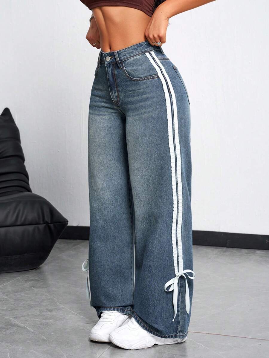 Jumaa Stripe Jeans