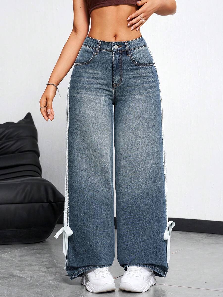 Jumaa Stripe Jeans