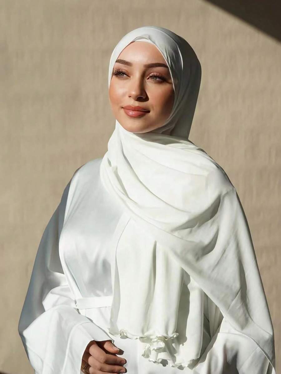 Frill Trimmed Scarf
