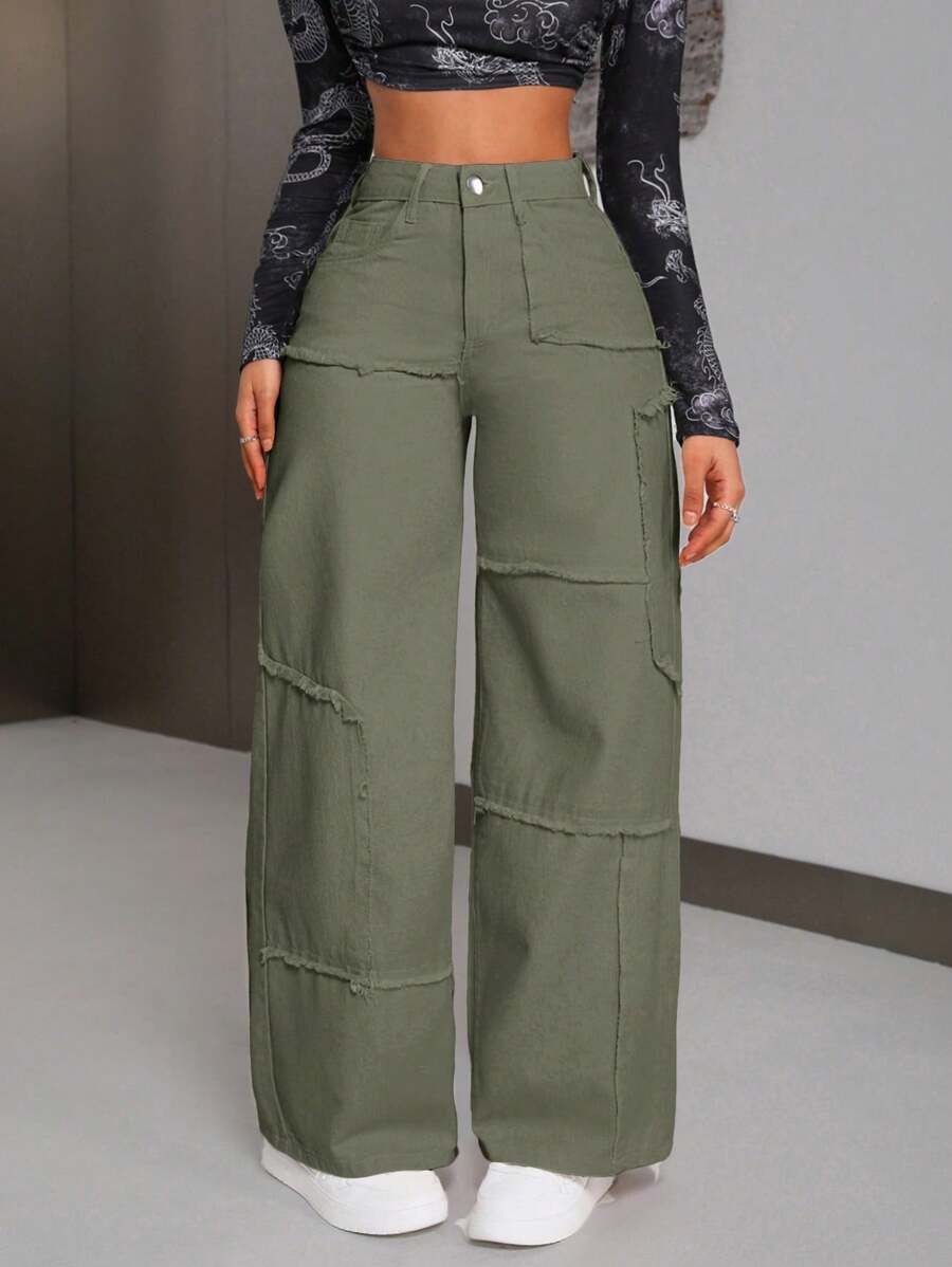 Isolide Wide Leg Jeans (SLIM)