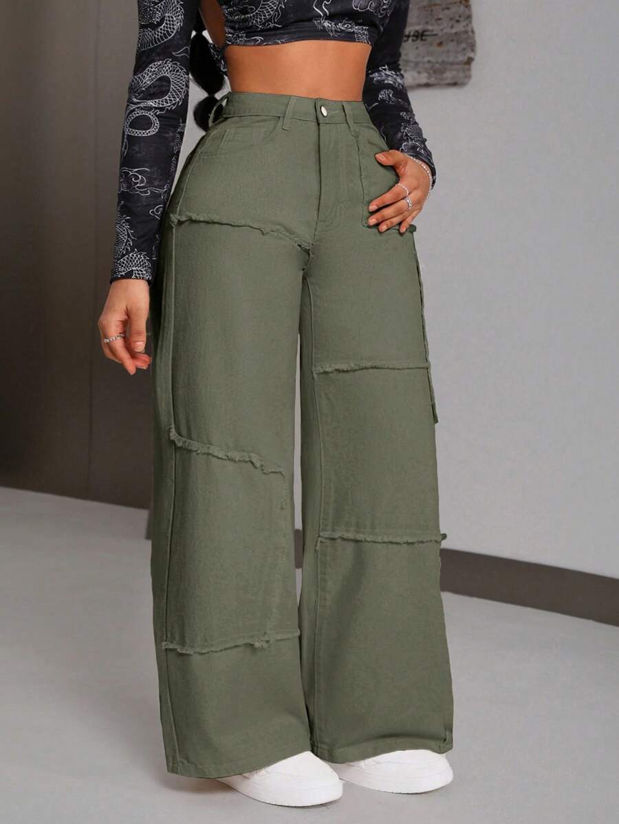 Isolide Wide Leg Jeans (SLIM)