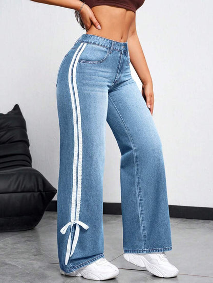 Jumaa Stripe Jeans