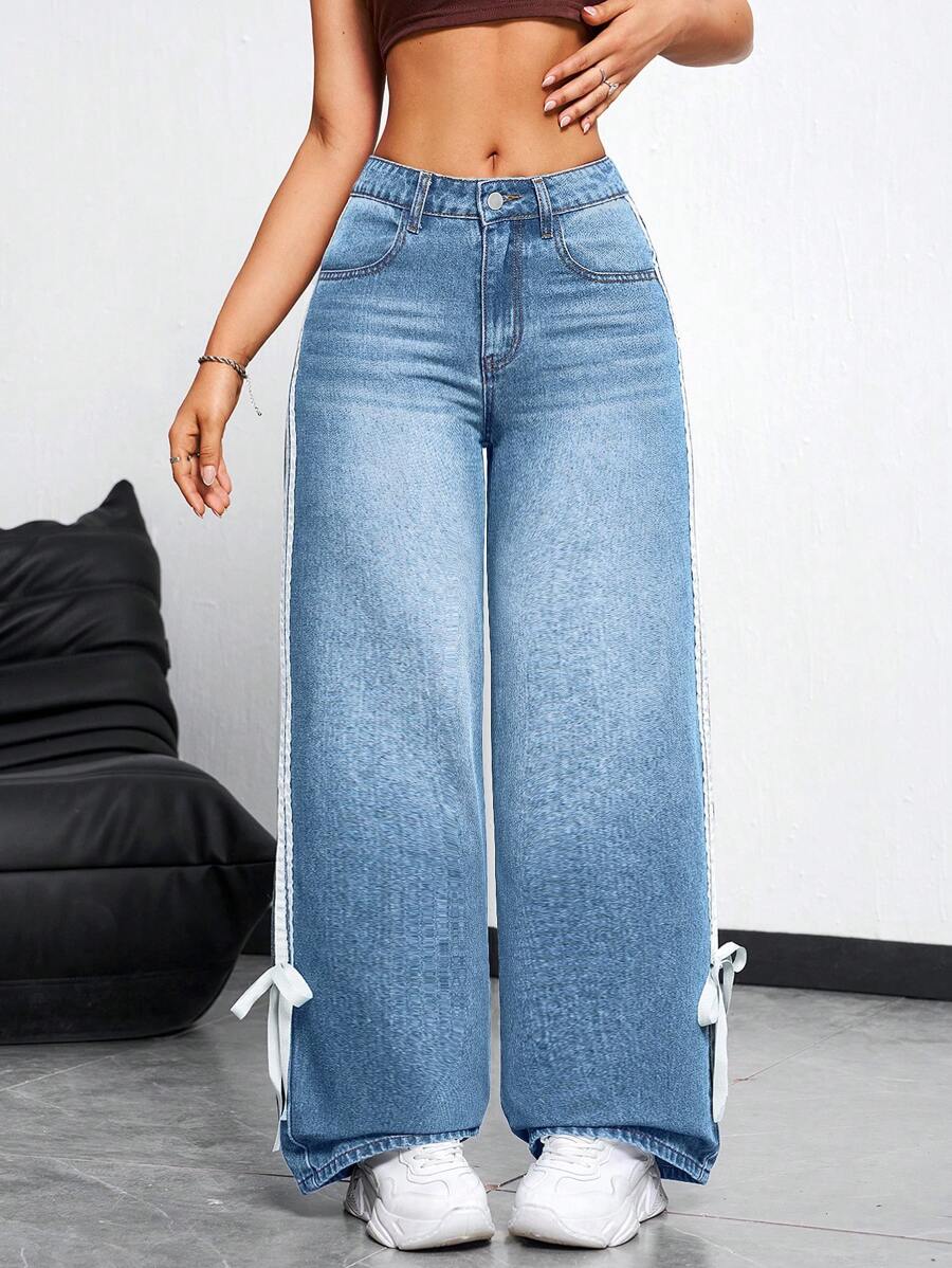 Jumaa Stripe Jeans