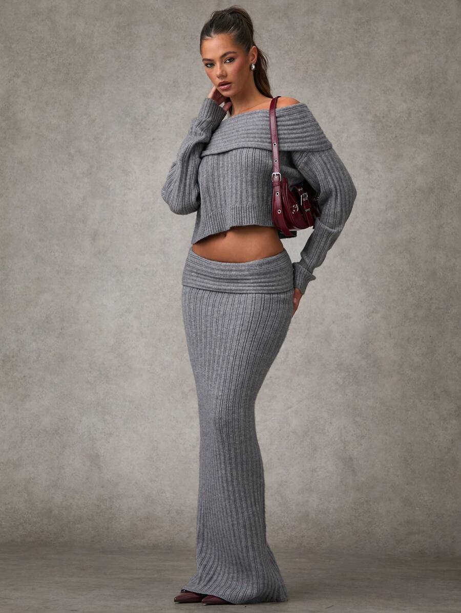 Rylah Knit Skirt Set