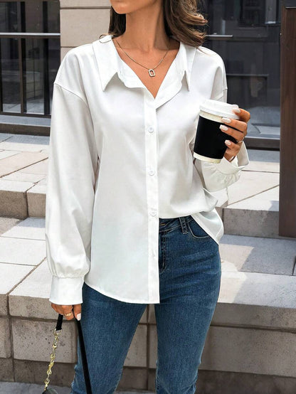 Rose Button Down Shirt