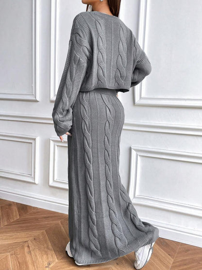 Sahara Knit Skirt Set