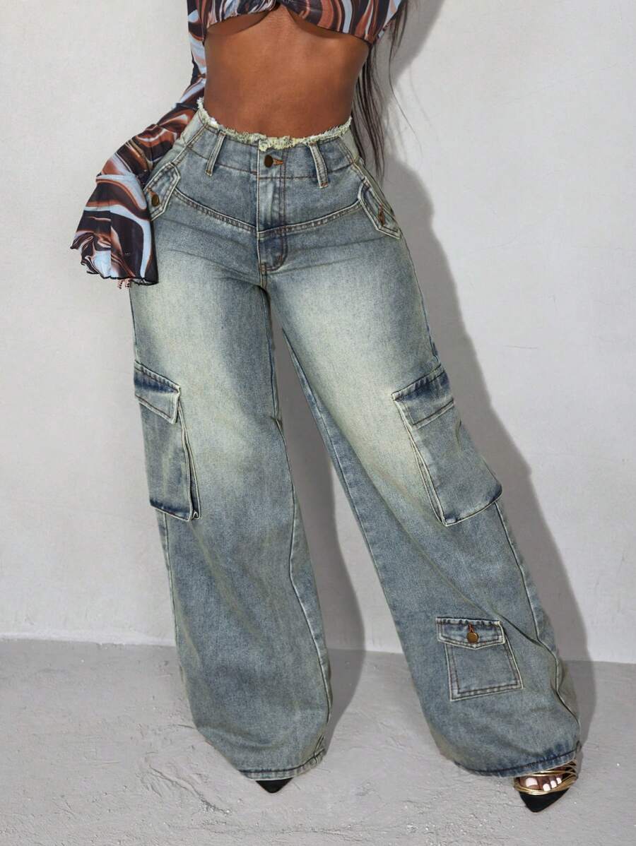 Fayruz Cargo Jeans
