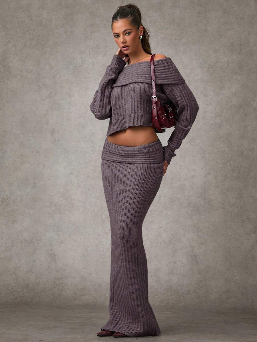 Rylah Knit Skirt Set