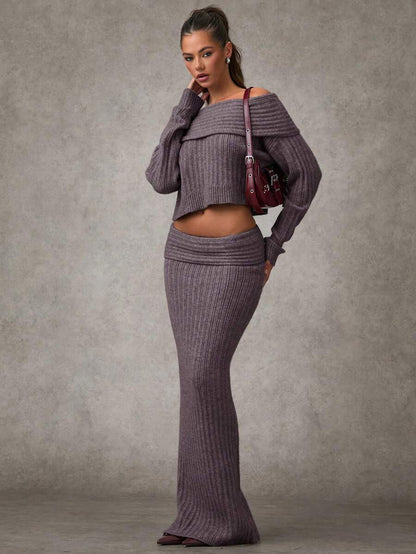 Rylah Knit Skirt Set