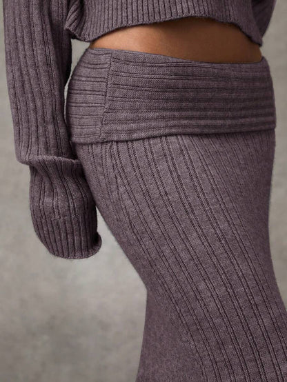 Rylah Knit Skirt Set