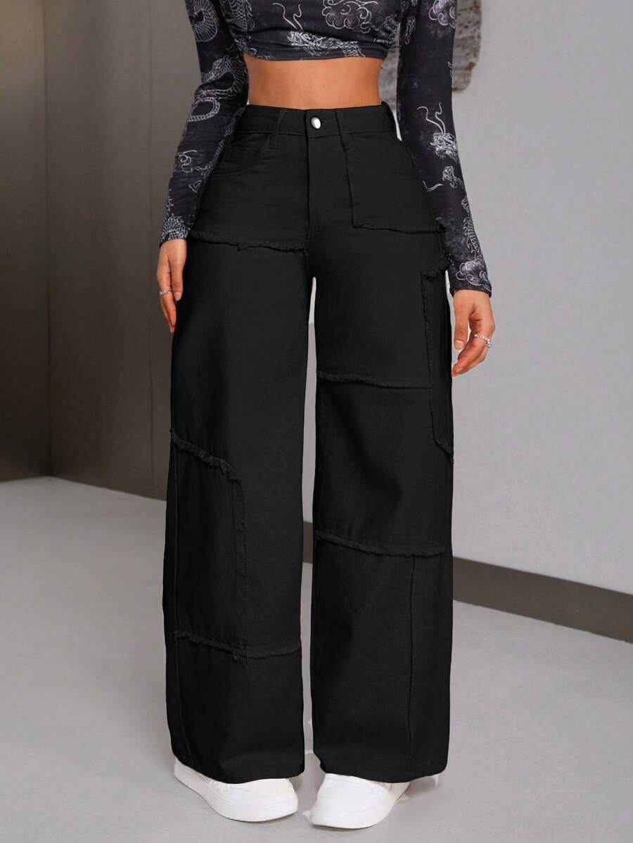 Isolide Wide Leg Jeans (SLIM)