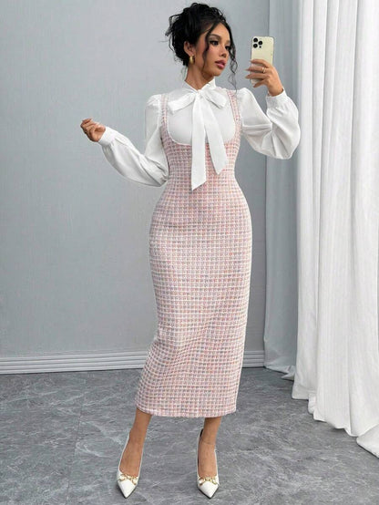 Fayza French-Style Dress Set