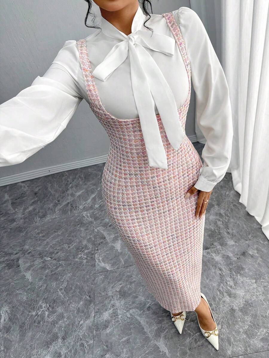 Fayza French-Style Dress Set