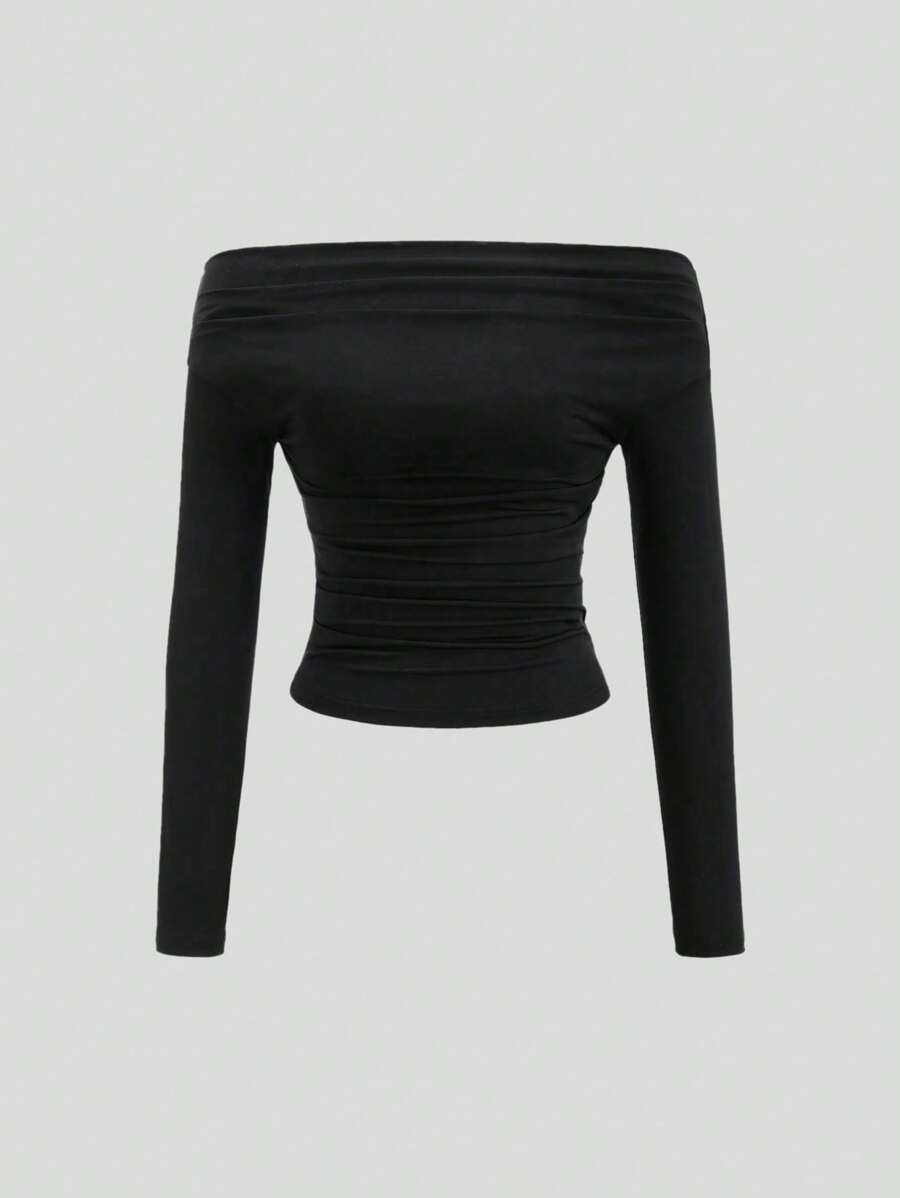 Maya Triple Off-Shoulder Top