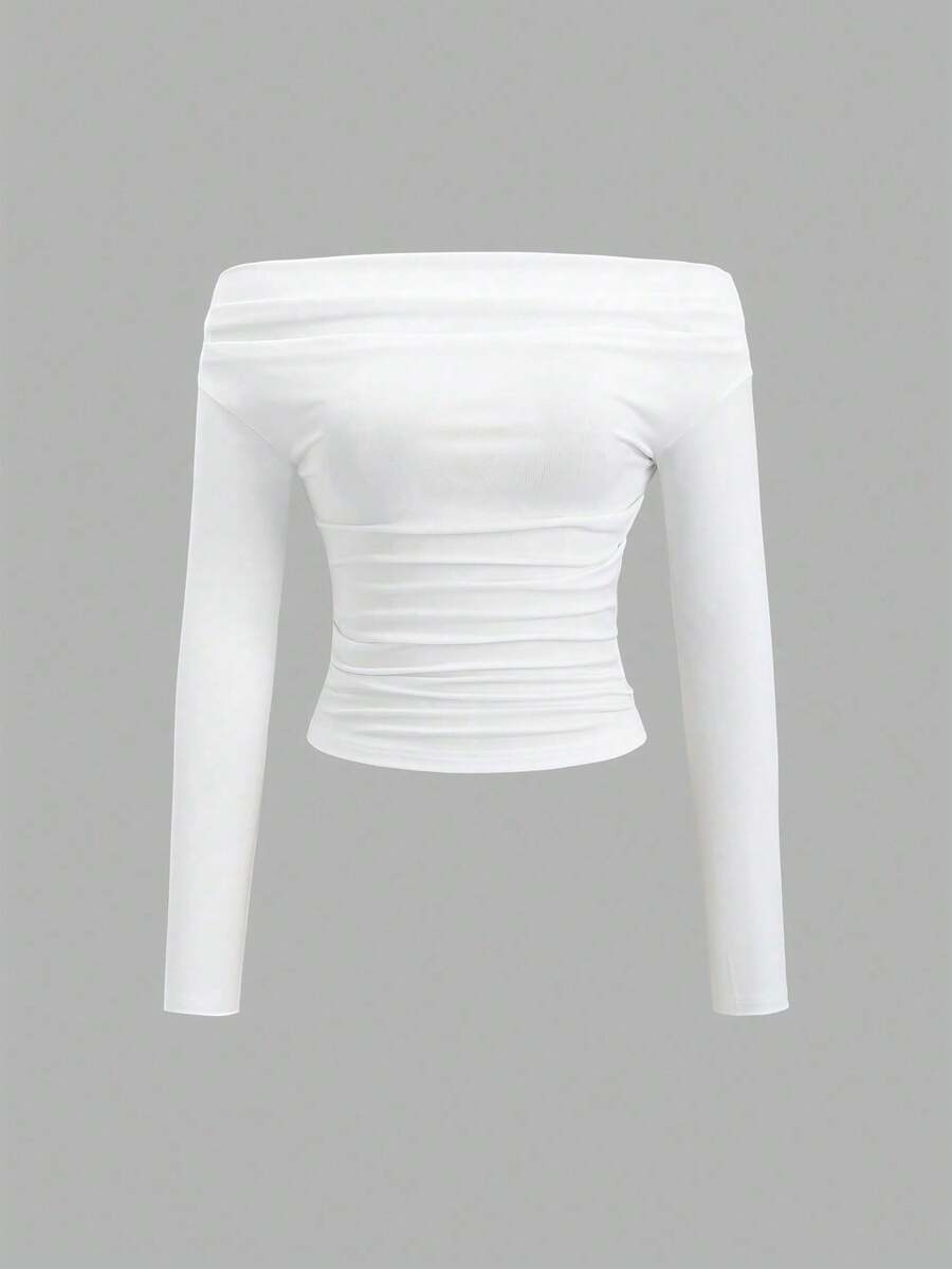 Maya Triple Off-Shoulder Top