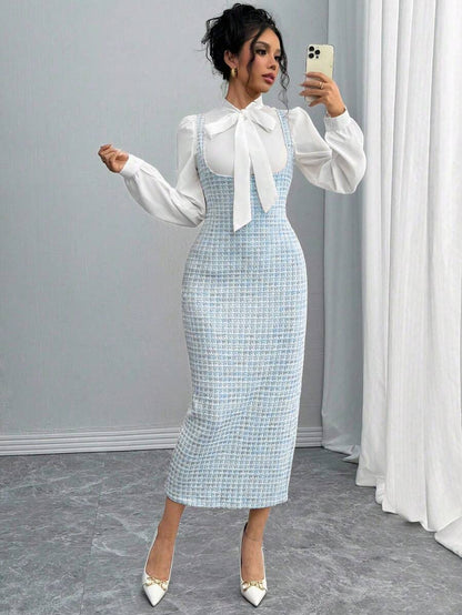 Fayza French-Style Dress Set