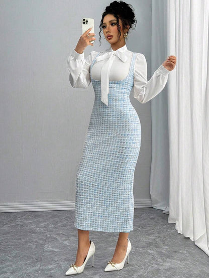 Fayza French-Style Dress Set