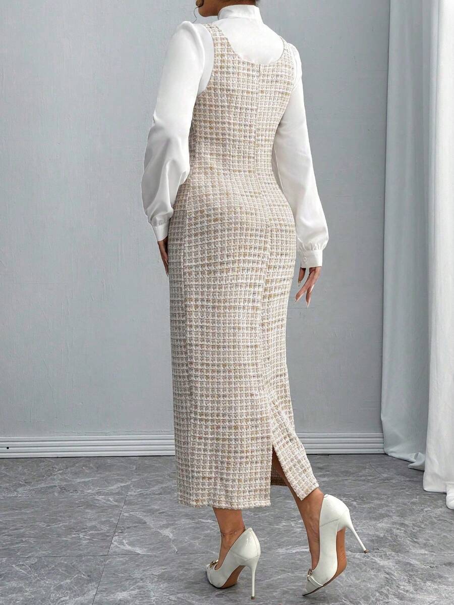 Fayza French-Style Dress Set