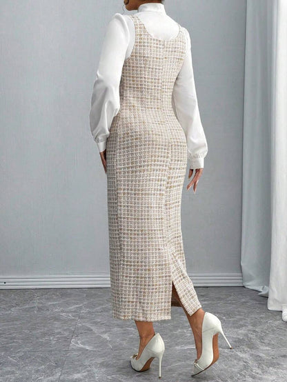 Fayza French-Style Dress Set