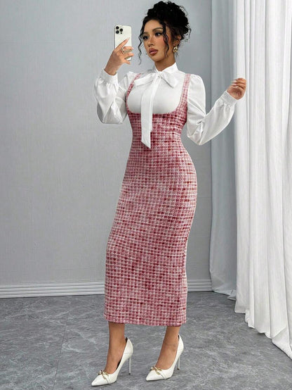 Fayza French-Style Dress Set