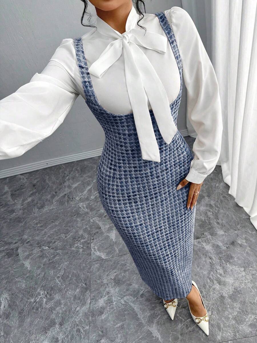 Fayza French-Style Dress Set