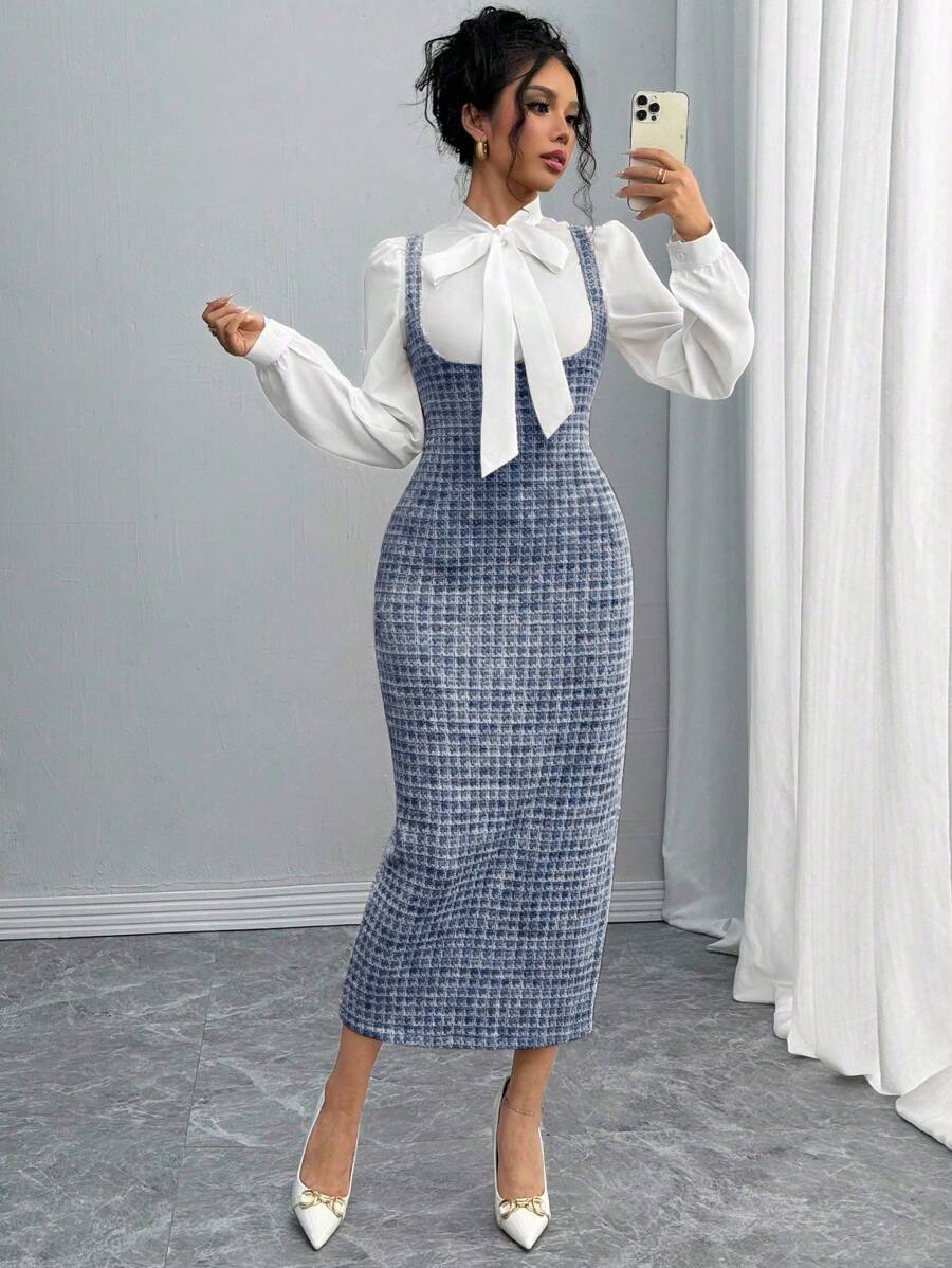 Fayza French-Style Dress Set