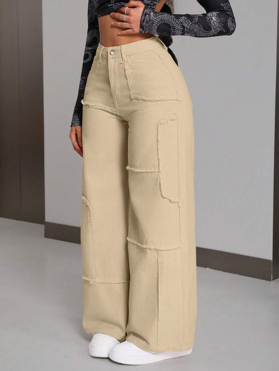 Isolide Wide Leg Jeans (SLIM)