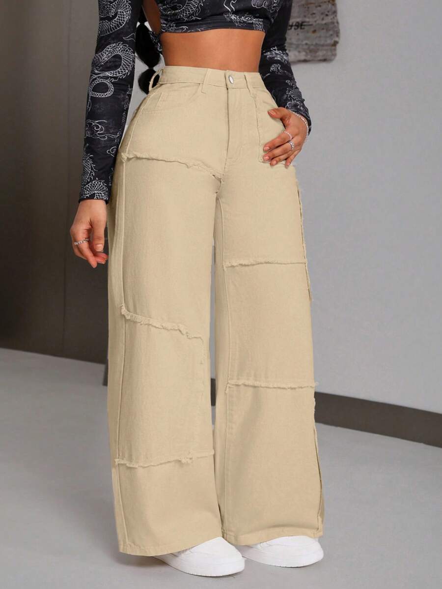 Isolide Wide Leg Jeans (SLIM)