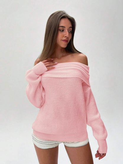 Rafiya Off Shoulder Sweater