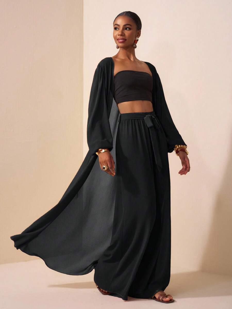 Daniah Chiffon Pant Set