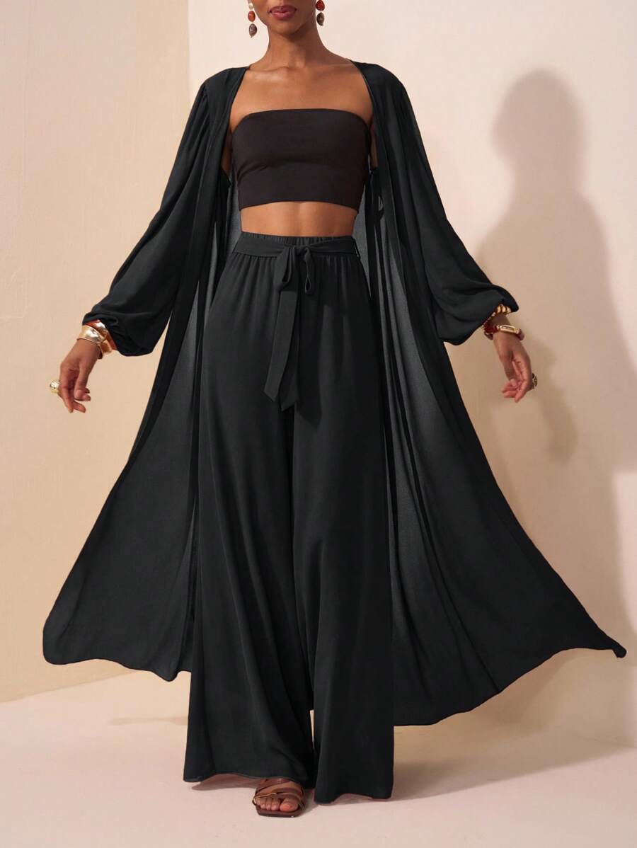 Daniah Chiffon Pant Set