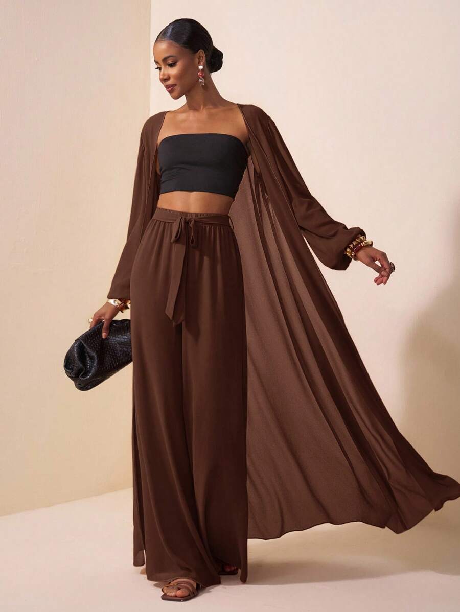 Daniah Chiffon Pant Set