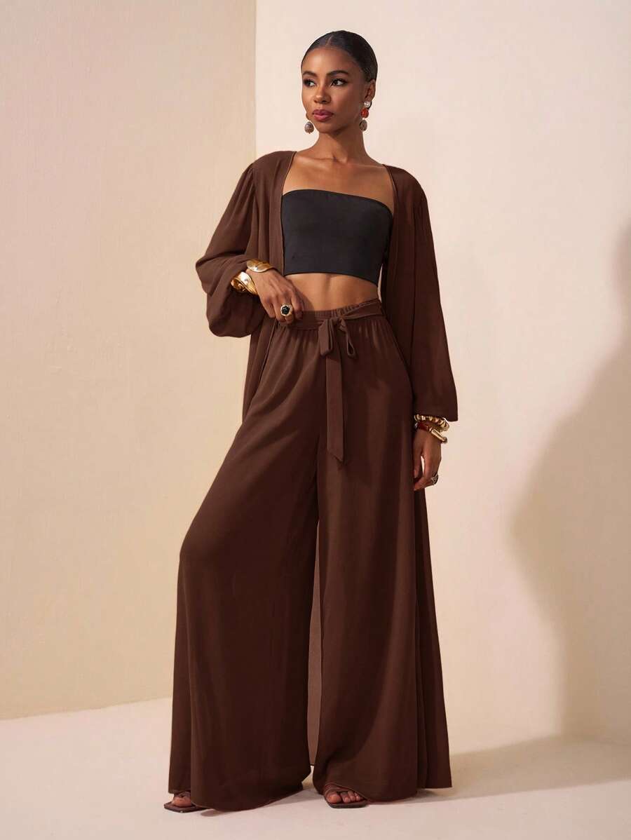 Daniah Chiffon Pant Set