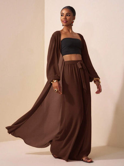 Daniah Chiffon Pant Set