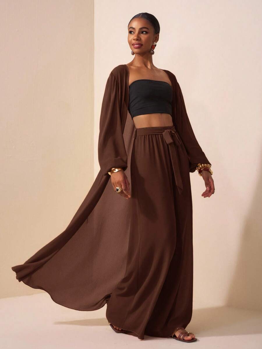 Daniah Chiffon Pant Set