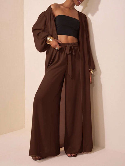 Daniah Chiffon Pant Set