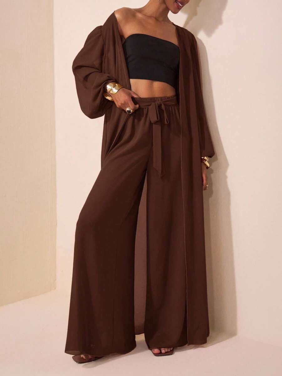Daniah Chiffon Pant Set