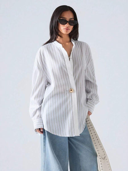 Latifa Striped Blouse