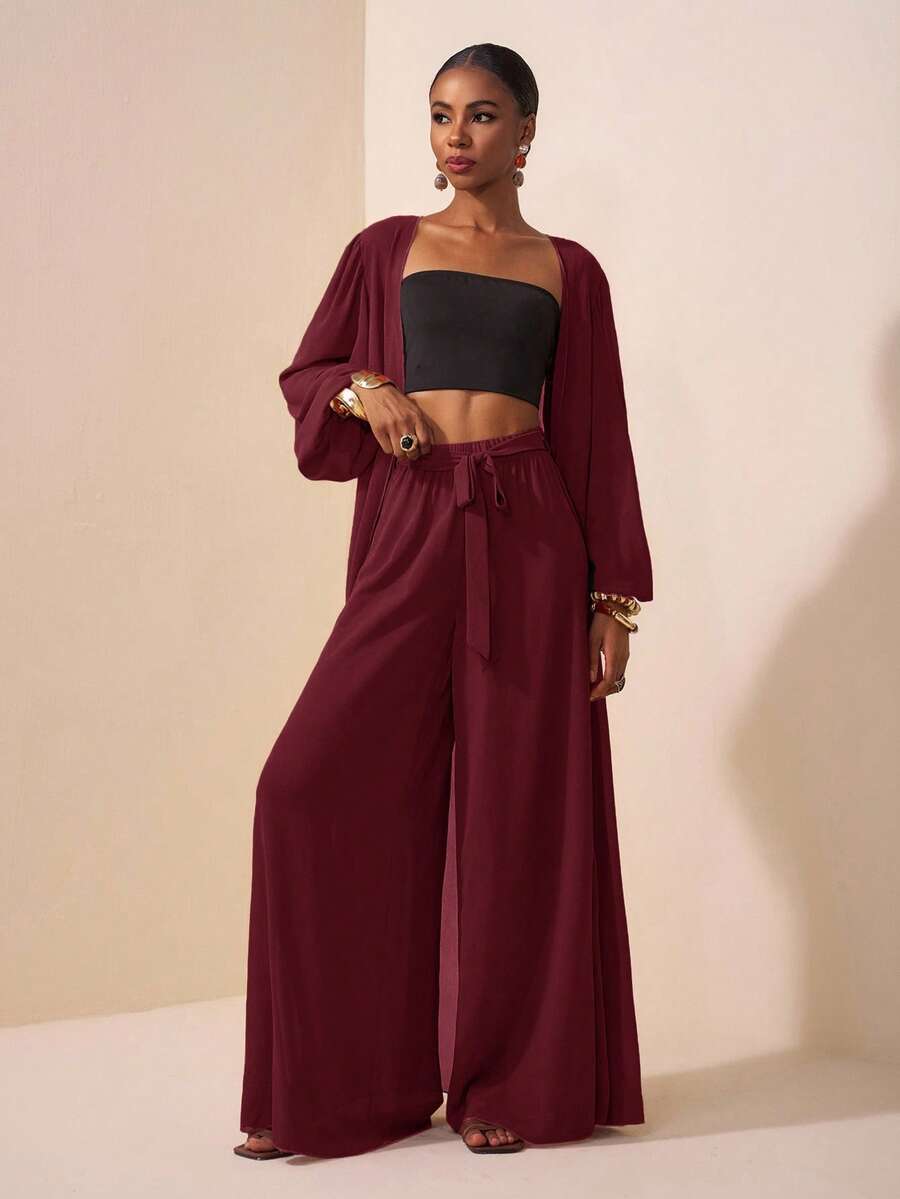 Daniah Chiffon Pant Set