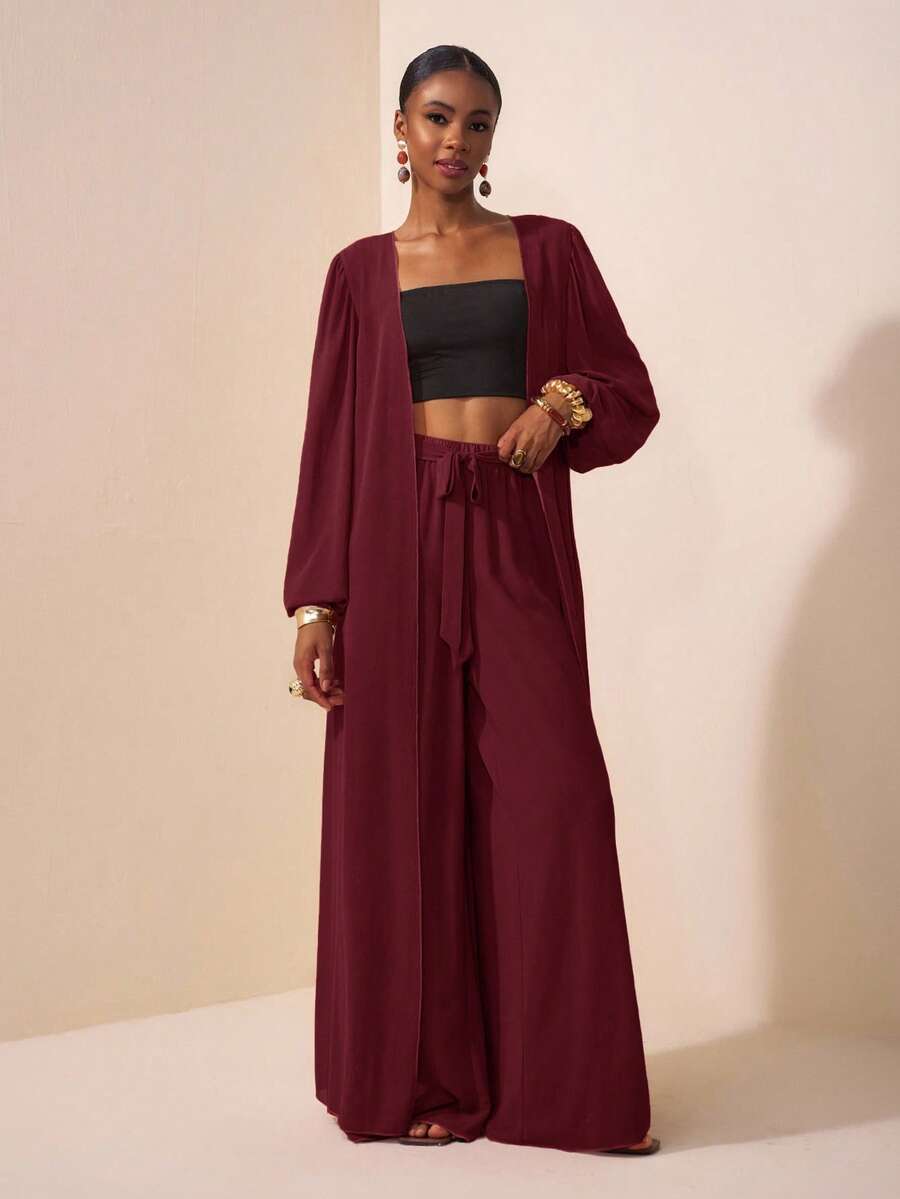 Daniah Chiffon Pant Set